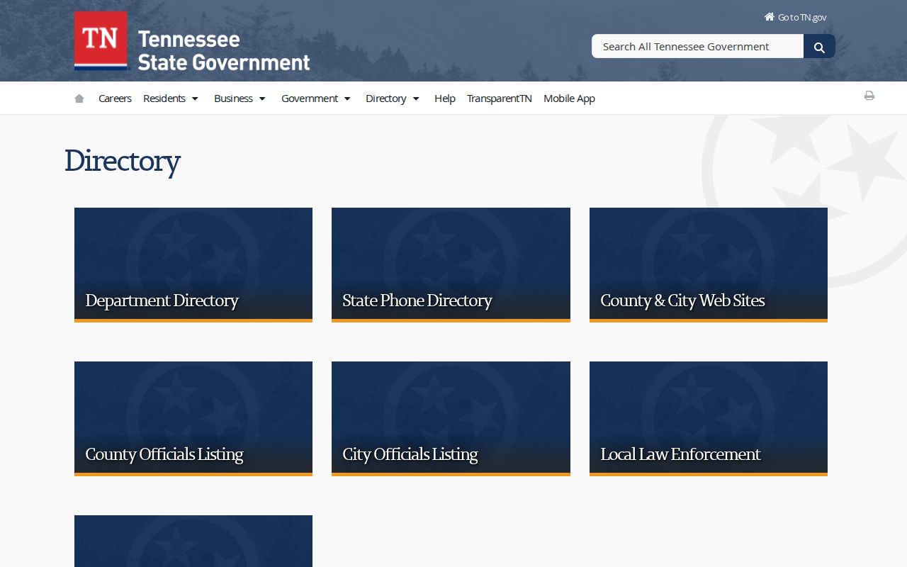 Germantown people directories source for Tennessee state contacts